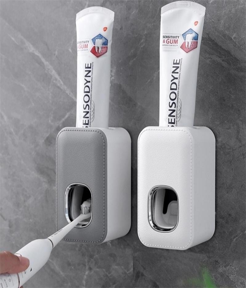 Toothbrush Holders Wall Mounted Automatic Toothpaste Dispenser Squeezers Bathroom Accessories Toothpaste Holder Rack dispensador p9439833
Toothbrush Holders Wall Mounted Automatic Toothpaste Dispenser Squeezers Bathroom Accessories Toothpaste Holder Rack dispensador p9439833