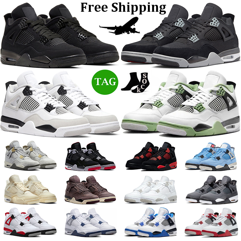 Jumpman 4 4s Basketball Shoes Men Women Black Cat Photon Dust Military Black Seafoam Red Thunder Oreo University Blue Mens Trainers Outdoor Sneakers, #39
Jumpman 4 4s Basketball Shoes Men Women Black Cat Photon Dust Military Black Seafoam Red Thunder Oreo University Blue Mens Trainers Outdoor Sneakers, #39