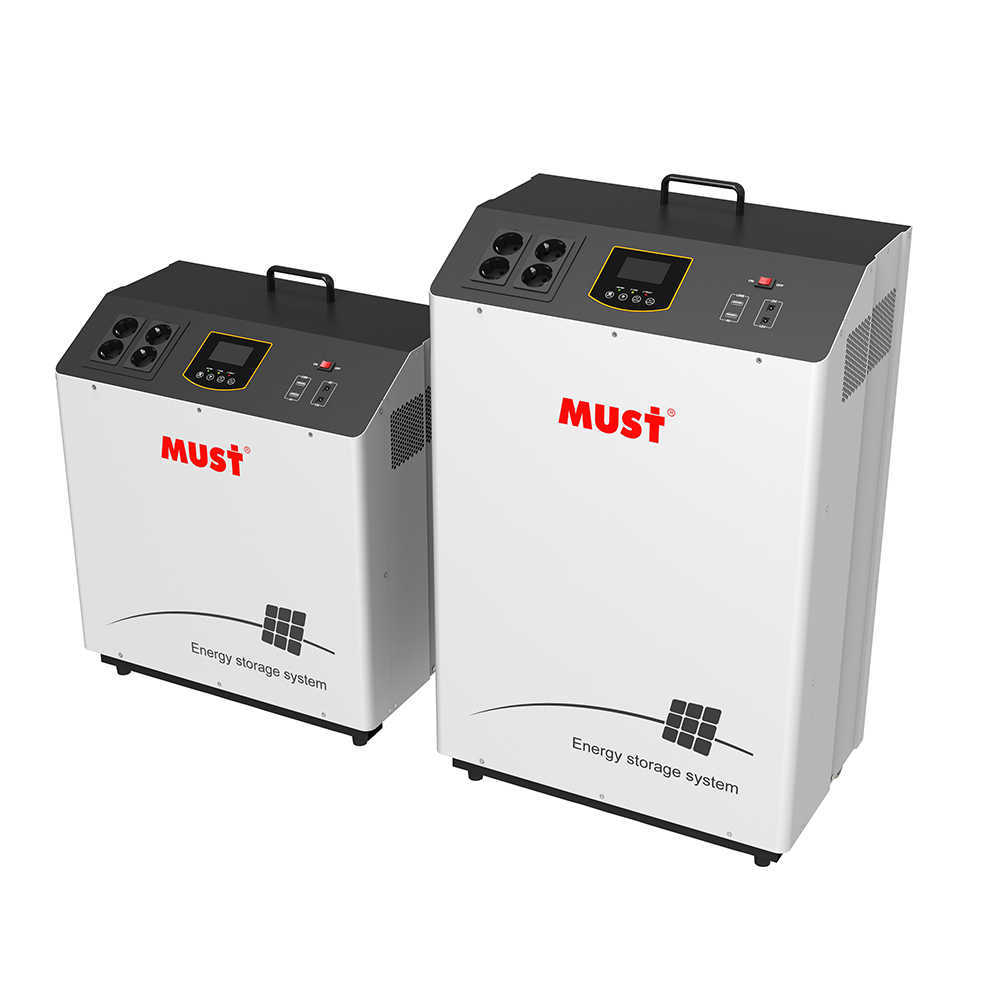 MUST Grade A 20kwh 300ah Powerwall Station Batera De Litio Pack With BMS Batteries 48v 24v 100ah Lifepo4 Battery For Inverter