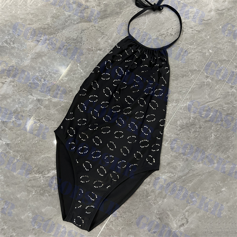 Diamond Letter Swimwear Luxury Black Bikini Womens One Piece Swimsuit Sexy Halter Bikinis, Please contact me real pic
Diamond Letter Swimwear Luxury Black Bikini Womens One Piece Swimsuit Sexy Halter Bikinis, Please contact me real pic