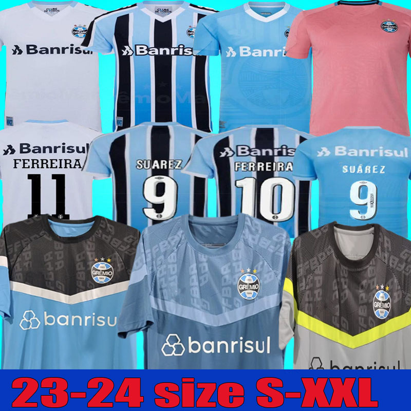 2022 2023 2024 Gremio Suarez soccer jerseys Special 22 23 24 Campaz Villasanti Benitez Ferreira Janderson Camisa home away third Outubro Rosa football shirts, 3rd
2022 2023 2024 Gremio Suarez soccer jerseys Special 22 23 24 Campaz Villasanti Benitez Ferreira Janderson Camisa home away third Outubro Rosa football shirts, 3rd