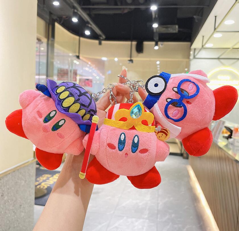 INS Cute Glasses Hat Kirby Plush Keychain Jewelry Schoolbag Backpack Ornament Kids Toy Gifts About 11cm, Mix all design
INS Cute Glasses Hat Kirby Plush Keychain Jewelry Schoolbag Backpack Ornament Kids Toy Gifts About 11cm, Mix all design