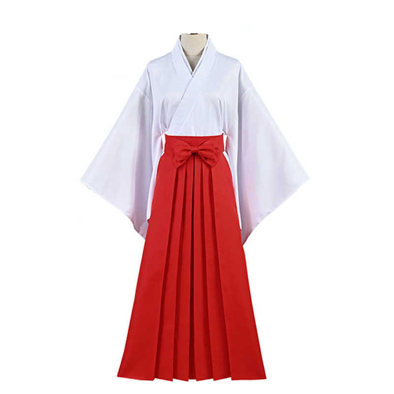 Anime Costumes Anime Jujutsu Kaisen Cosplay Come Iori Utahime Cosplay Kimono Dress Halloween Party Outfits Adult Woman Tops Red Skirt Z0301