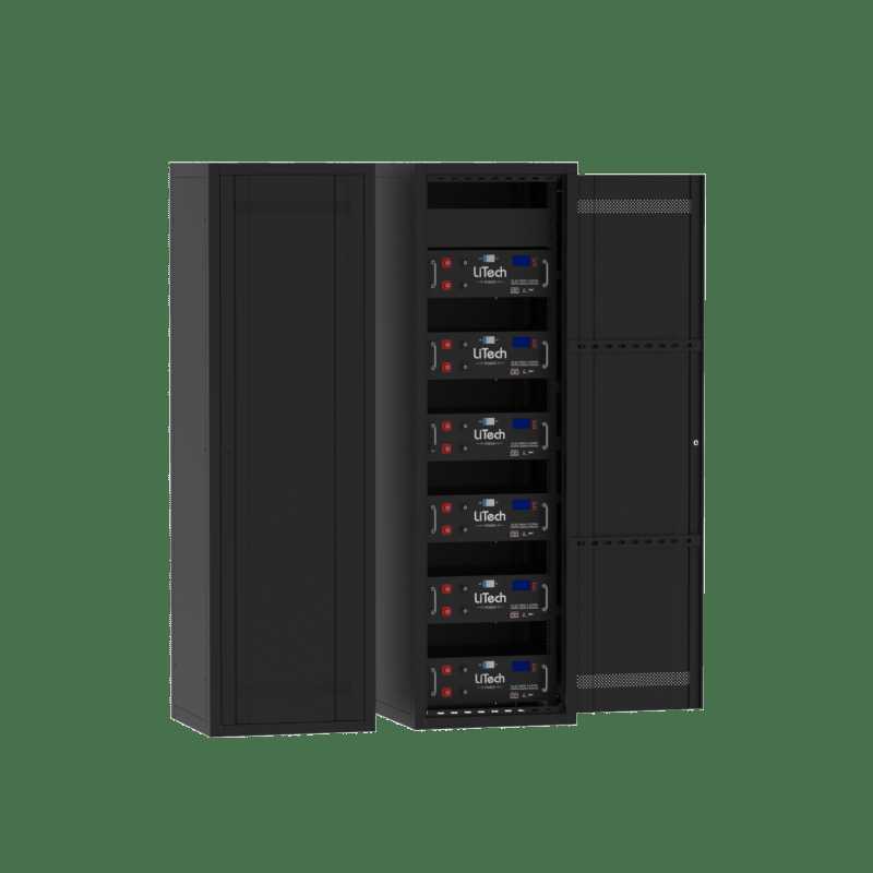 LiTech lifepo4 server rack battery 48v 100ah customized 50ah 100ah 150ah 200ah 300ah 500ah ess battery