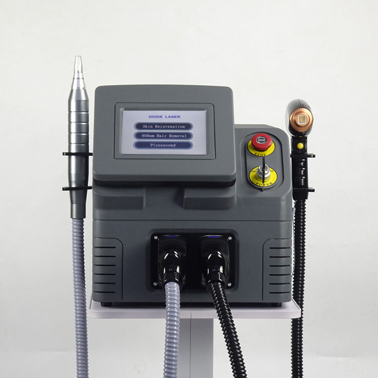 2023 diode laser hair removal device Bar Germany Stack hair removal and Photon skin rejuvenation 2 in 1 beauty instrument