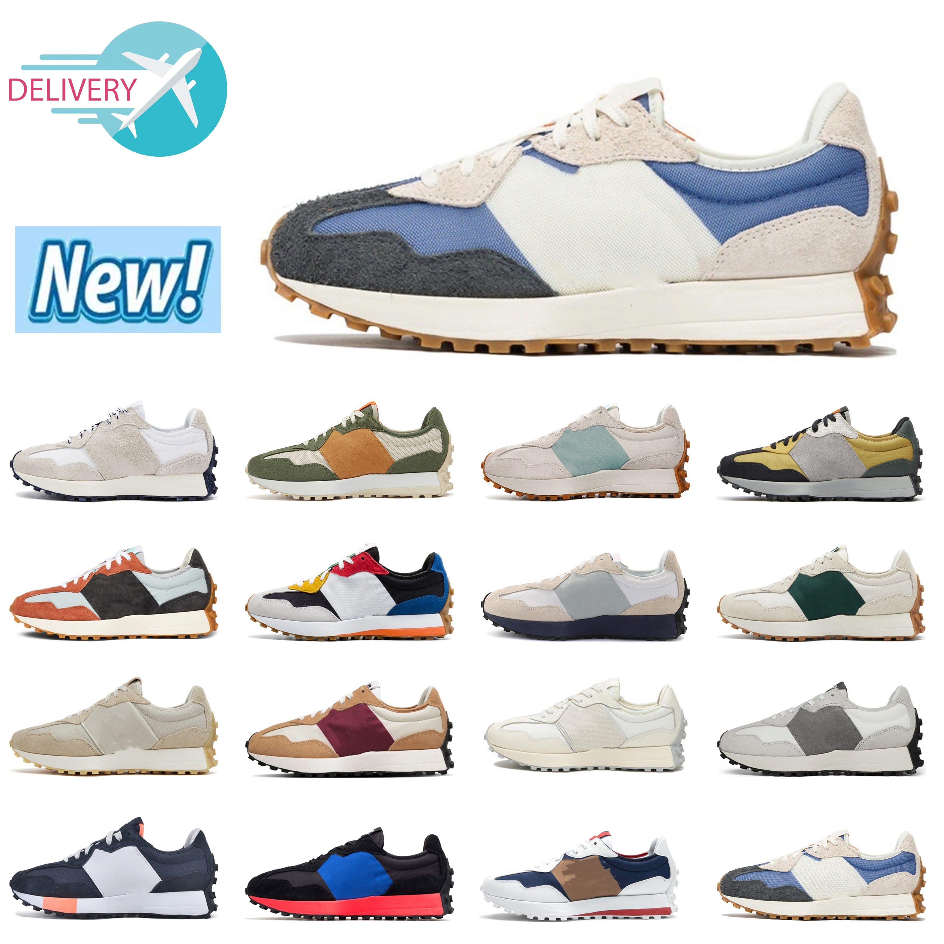Sports Shoes N 327 white Navy blue light camel white grass green sea salt red bean milk Dark gray, Brown
Sports Shoes N 327 white Navy blue light camel white grass green sea salt red bean milk Dark gray, Brown