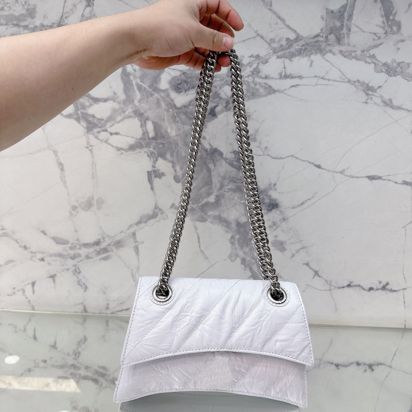 Women Bags Designers Bag Lady Design Hourglass Shoulderbags Lady ChainBag Silver Letter Handbag Crossbag Luxury Classic Bag Oil Wax Leather Three Colors, Black-gold lertter
Women Bags Designers Bag Lady Design Hourglass Shoulderbags Lady ChainBag Silver Letter Handbag Crossbag Luxury Classic Bag Oil Wax Leather Three Colors, Black-gold lertter