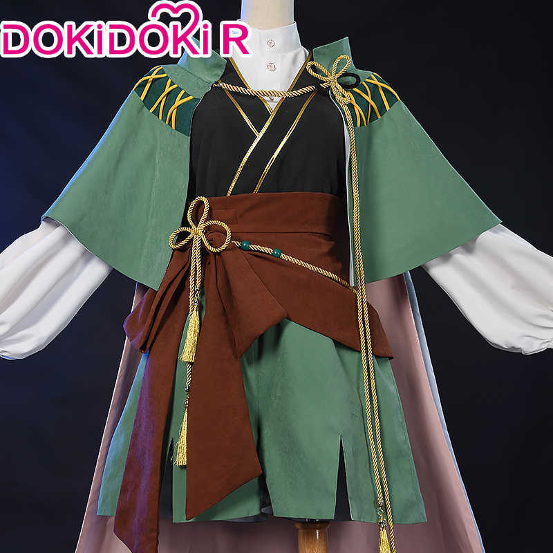 Anime Costumes IN STOCK Venti Cosplay Game Genshin Impact Five Kasen Cosplay Come DokiDokiR Genshin Impact Venti Five Kasen Cosplay Z0301