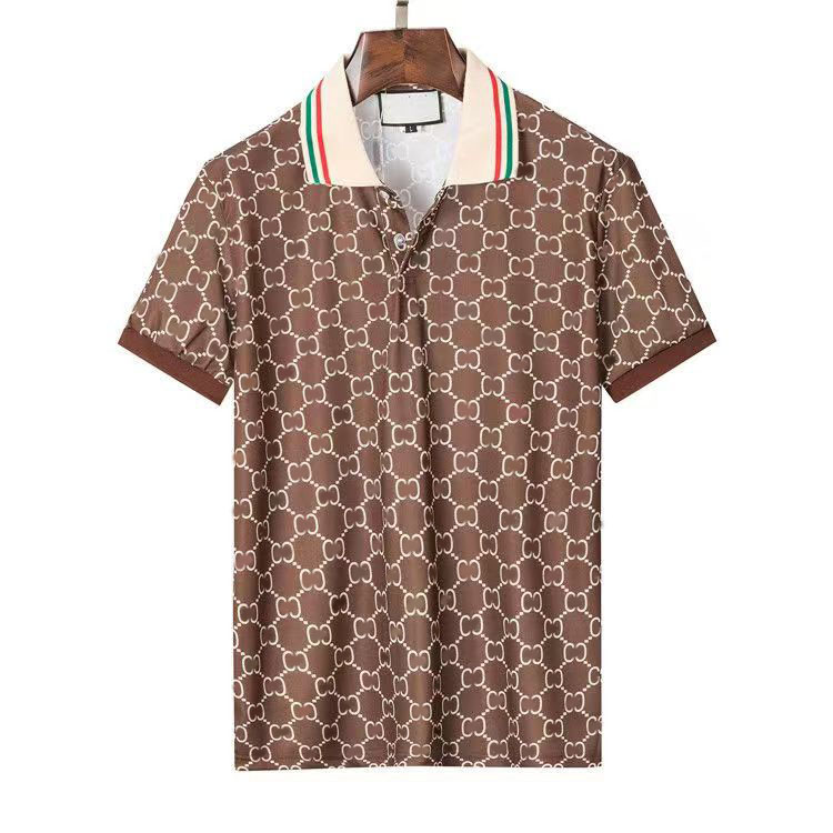 2023 Designer Polos Summer short Sleeve waves Tee Print Plaid Men Women Lovers luxury T-shirts Fashion senior Brown Black 7 Color Pure cotton Top work polos large size
2023 Designer Polos Summer short Sleeve waves Tee Print Plaid Men Women Lovers luxury T-shirts Fashion senior Brown Black 7 Color Pure cotton Top work polos large size