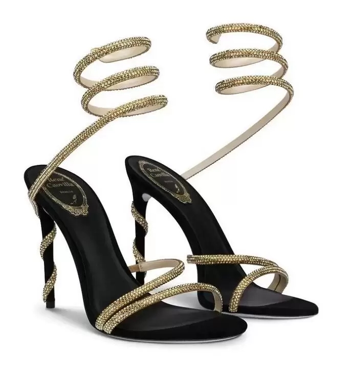 ReneS Designer Craftsmen Italian Margot Jewel Sandals Shoes Crystal-embellished Caovilla Strappy High Heels Party Wedding Dress Lady
ReneS Designer Craftsmen Italian Margot Jewel Sandals Shoes Crystal-embellished Caovilla Strappy High Heels Party Wedding Dress Lady