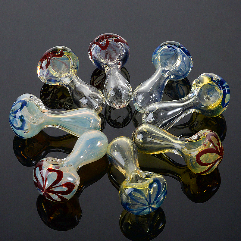 Wholesale 6cm Heady Colorful Glass Smoking Pipes Tobacco Pipe Glass Pyrex Oil Burner Pipes Smoking Hand Pipe Mini Spoon Pipe
Wholesale 6cm Heady Colorful Glass Smoking Pipes Tobacco Pipe Glass Pyrex Oil Burner Pipes Smoking Hand Pipe Mini Spoon Pipe