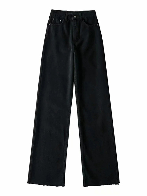 Women's Jeans Syiwidii High Waisted Jeans for Women Straight Mom Baggy Jeans Denim Vintage Streetwear Pants Clothes Full Length Long Trousers 230