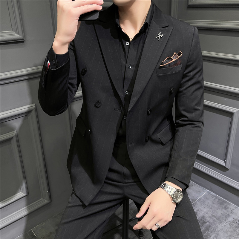 Men's Suits Blazers High-quality Suits Fit Casual Business Plus Size Formal Suits Men's Groom Groomsmen Dresses Ensemble Costume Homme 23030