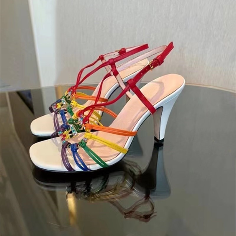 New Summer Hollow Mesh Women's Sandals Genuine Leather Square Toe Runway Party Diamond Fashion Stiletto Sandals design high heels 9CM 35-41size, Customizebox
New Summer Hollow Mesh Women's Sandals Genuine Leather Square Toe Runway Party Diamond Fashion Stiletto Sandals design high heels 9CM 35-41size, Customizebox