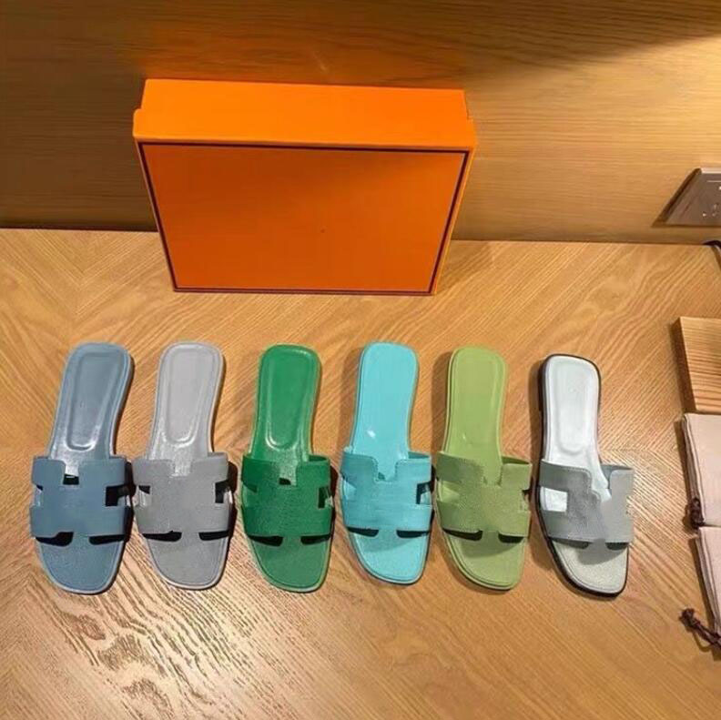 Women Designer Brand Slippers Outdoor Casual Sandals Summer classic brand Beach Cork Slippers Casual Sandals