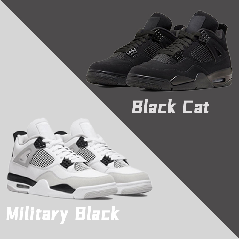 With Box Basketball Shoes Jumpman Running Shoe for Men Sneakers Trainer Black Cat Women Red Thunder University Blue White Oreo Infrared Outdoor Sports Size 36-47