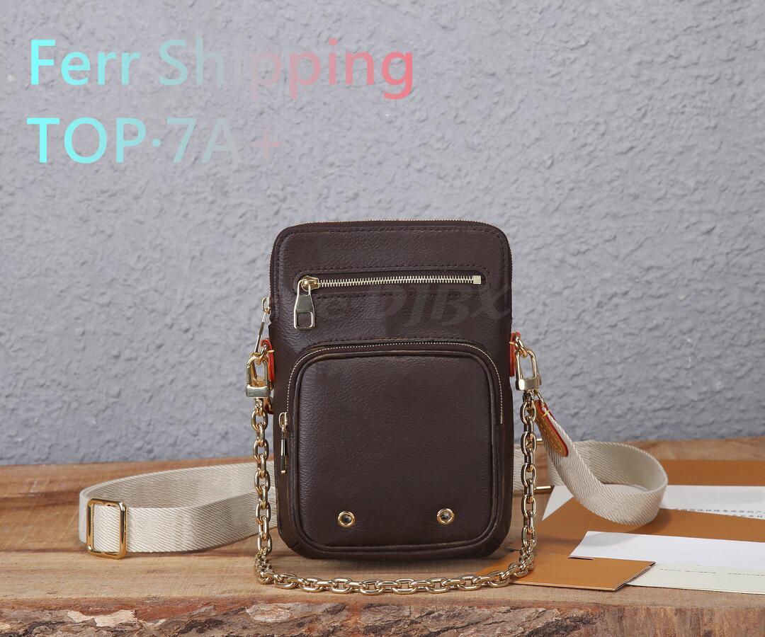 Designer luxury womens bag Utility Phone Pocket mobile phone bag M80746 single-shoulder bag messenger bag Casual fashion Leather handbag Vintage purse chain bag, M80746/16x19x6cm
Designer luxury womens bag Utility Phone Pocket mobile phone bag M80746 single-shoulder bag messenger bag Casual fashion Leather handbag Vintage purse chain bag, M80746/16x19x6cm