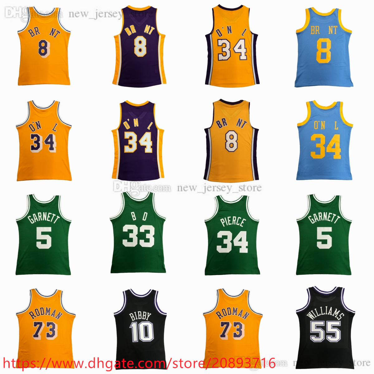 Printed 1996-97 Mitchell and Ness Basketball Jersey Retro Print 73 Dennis 10 Mike Rodman Bibby 5 Kevin 34 Paul Garnett Pierce 33 Larry 55 Jason Bird Williams Jerseys, Printed 2001-02
Printed 1996-97 Mitchell and Ness Basketball Jersey Retro Print 73 Dennis 10 Mike Rodman Bibby 5 Kevin 34 Paul Garnett Pierce 33 Larry 55 Jason Bird Williams Jerseys, Printed 2001-02