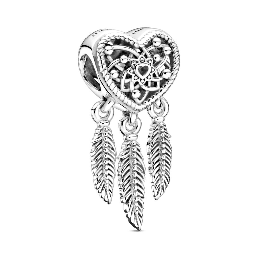 Fireflie Suspension Silver Claw Printing Owl Charm I Suitable for Bracelet DIY Fashion Jewelry