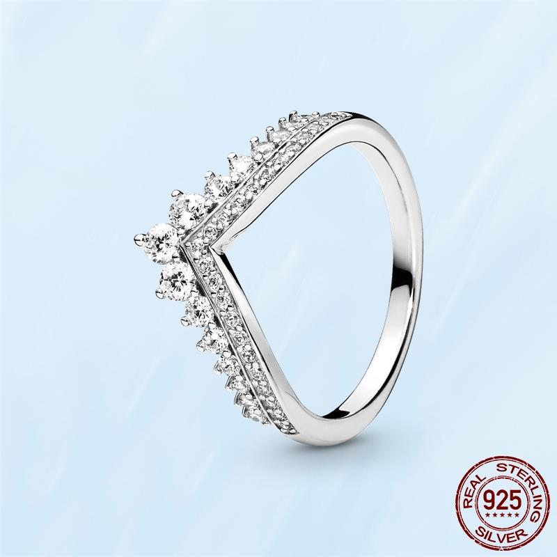 925 Sterling Silver Women's Classic Golden Daisy Rings For women Snake Ring Suitable for DIY Fashion Jewelry