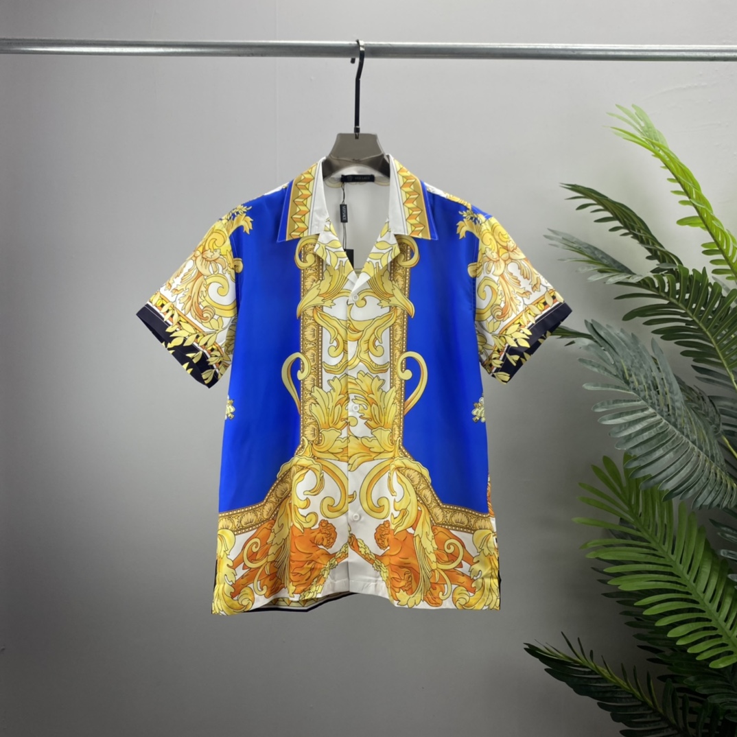 2 LUXURY Designers Shirts Men's Fashion Tiger Letter V silk bowling shirt Casual Shirts Men Slim Fit Short Sleeve Dress Shirt M-3XL#51
2 LUXURY Designers Shirts Men's Fashion Tiger Letter V silk bowling shirt Casual Shirts Men Slim Fit Short Sleeve Dress Shirt M-3XL#51