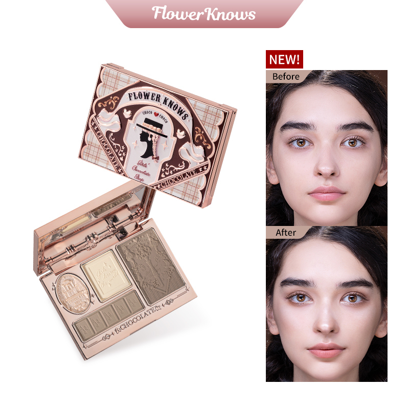Bronzers Highlighters Flower Knows Chocolate Wonder Shop Highlighter Contour 4 color Makeup 3D Bronzer Matte Powder 230303, Sky blue
Bronzers Highlighters Flower Knows Chocolate Wonder Shop Highlighter Contour 4 color Makeup 3D Bronzer Matte Powder 230303, Sky blue