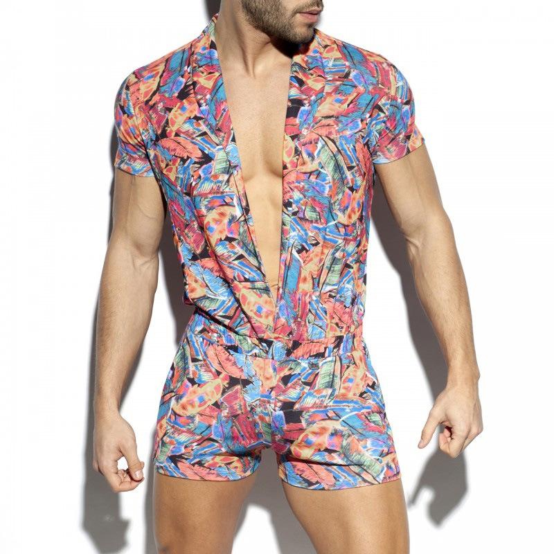 Men' Shorts Men Bodysuit Rompers Floral Printing Sexy V Neck Sleeve Jumpsuits Casual Beach Hawaiian Overalls Streetwear Playsuit 3XL, Green
Men' Shorts Men Bodysuit Rompers Floral Printing Sexy V Neck Sleeve Jumpsuits Casual Beach Hawaiian Overalls Streetwear Playsuit 3XL, Green