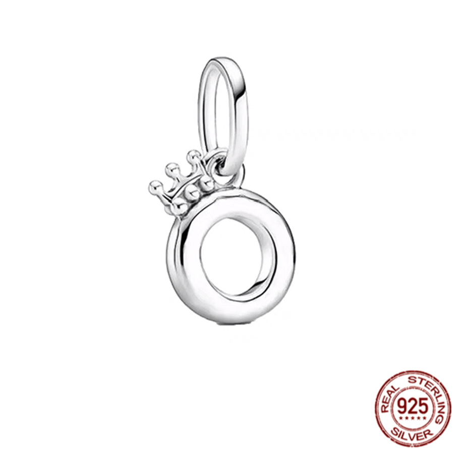 Round Jewelry 925 Sterling Silver Snail Snowflake Star Suspension Charm Bead Suitable For Bracelet Diy Fashion Jewelry