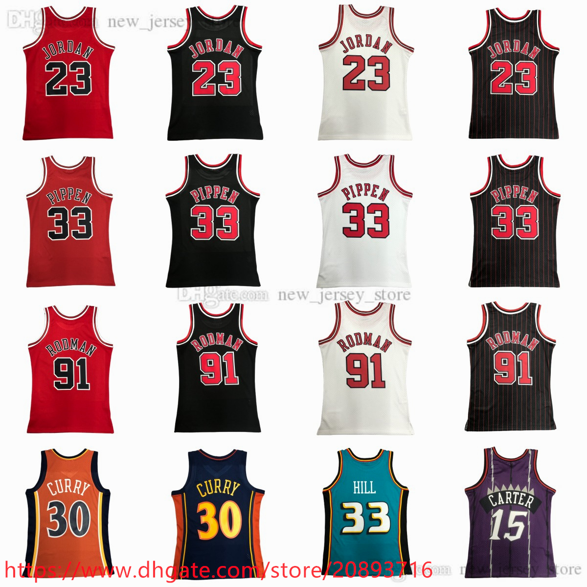 Printed 1997-98 Mitchell and Ness Basketball Jersey Retro Print 33 Scottie 91 Dennis Pippen Rodman Jerseys 30 Stephen 2009-10 Curry Blue Orange Red Black White
Printed 1997-98 Mitchell and Ness Basketball Jersey Retro Print 33 Scottie 91 Dennis Pippen Rodman Jerseys 30 Stephen 2009-10 Curry Blue Orange Red Black White
