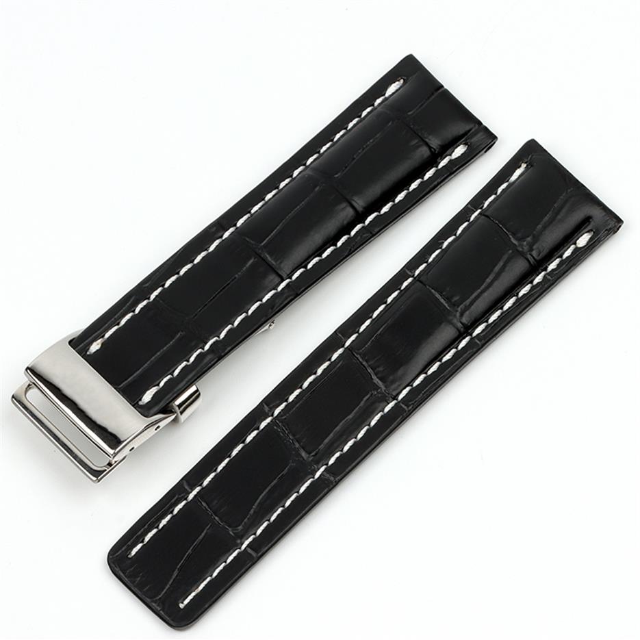 Genuine Leather Watch Band Watchband Fit For Breitling Strap for NAVITIMER WORLD Avenger navitimer Belt 22mm 24mm194I
Genuine Leather Watch Band Watchband Fit For Breitling Strap for NAVITIMER WORLD Avenger navitimer Belt 22mm 24mm194I