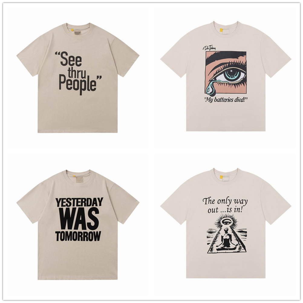 23SS New Tees Galleryse Depts T Shirts Mens Womens Designer Clothing ONLY WAY OUT DEAD BATTERIES BODY COCKTAILS See Thru People Yesterday, Gift
23SS New Tees Galleryse Depts T Shirts Mens Womens Designer Clothing ONLY WAY OUT DEAD BATTERIES BODY COCKTAILS See Thru People Yesterday, Gift