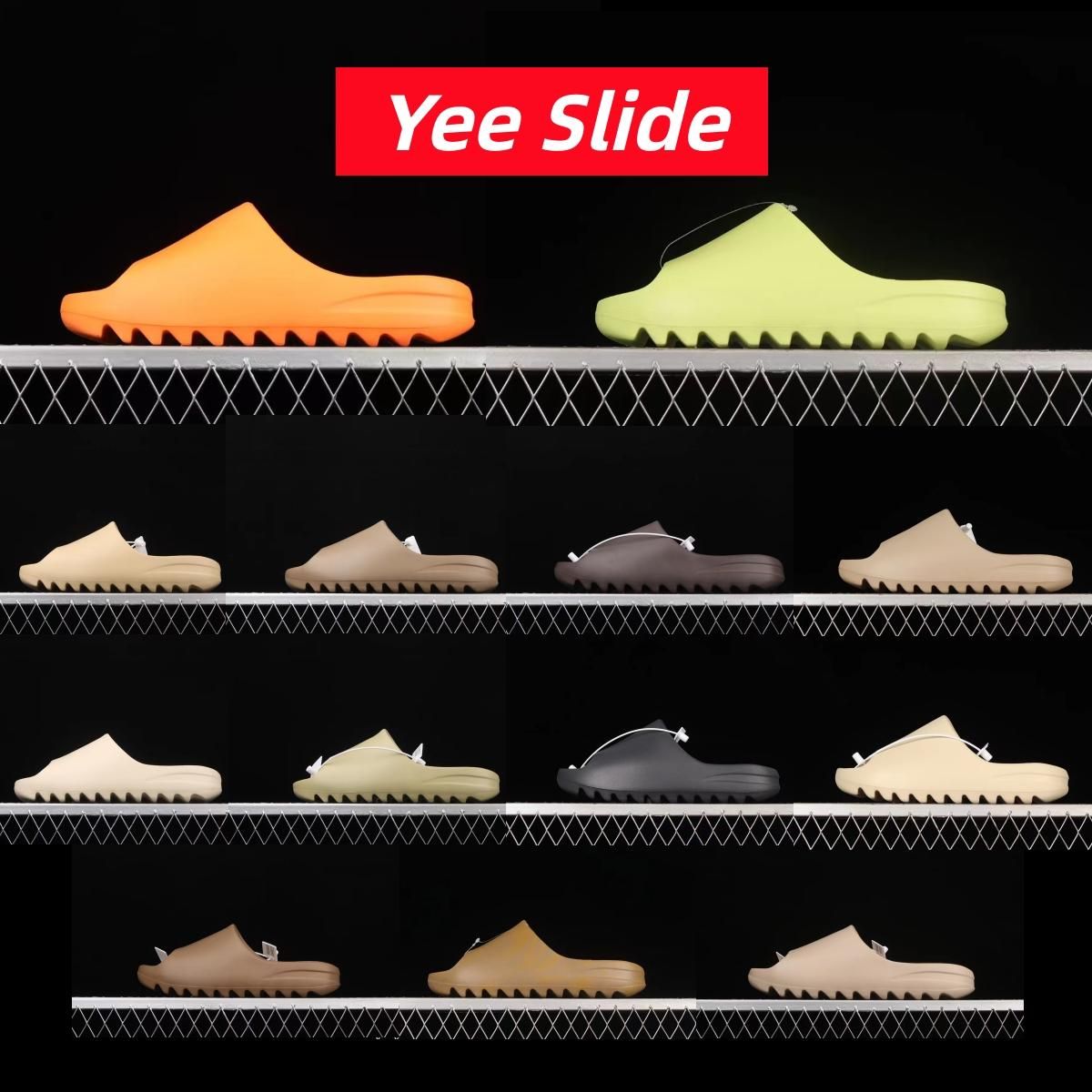 2023 Outdoor topshoesfactory Designer tn yezzys Slipper Slide sandals man Women flax orange glow green Casual slippers for spring and autumn 36-48, 12
2023 Outdoor topshoesfactory Designer tn yezzys Slipper Slide sandals man Women flax orange glow green Casual slippers for spring and autumn 36-48, 12