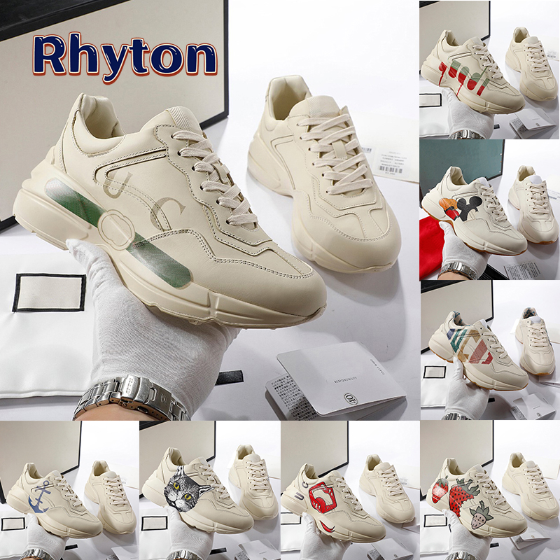Designer Casual Shoes Mens Womens Chunky Rhyton Leather Printed Sneaker Luxury Interlocking Mouse Logo Split Printed Platform Shoe Beige Canvas Leather Trainers, 08 mouth printed
Designer Casual Shoes Mens Womens Chunky Rhyton Leather Printed Sneaker Luxury Interlocking Mouse Logo Split Printed Platform Shoe Beige Canvas Leather Trainers, 08 mouth printed