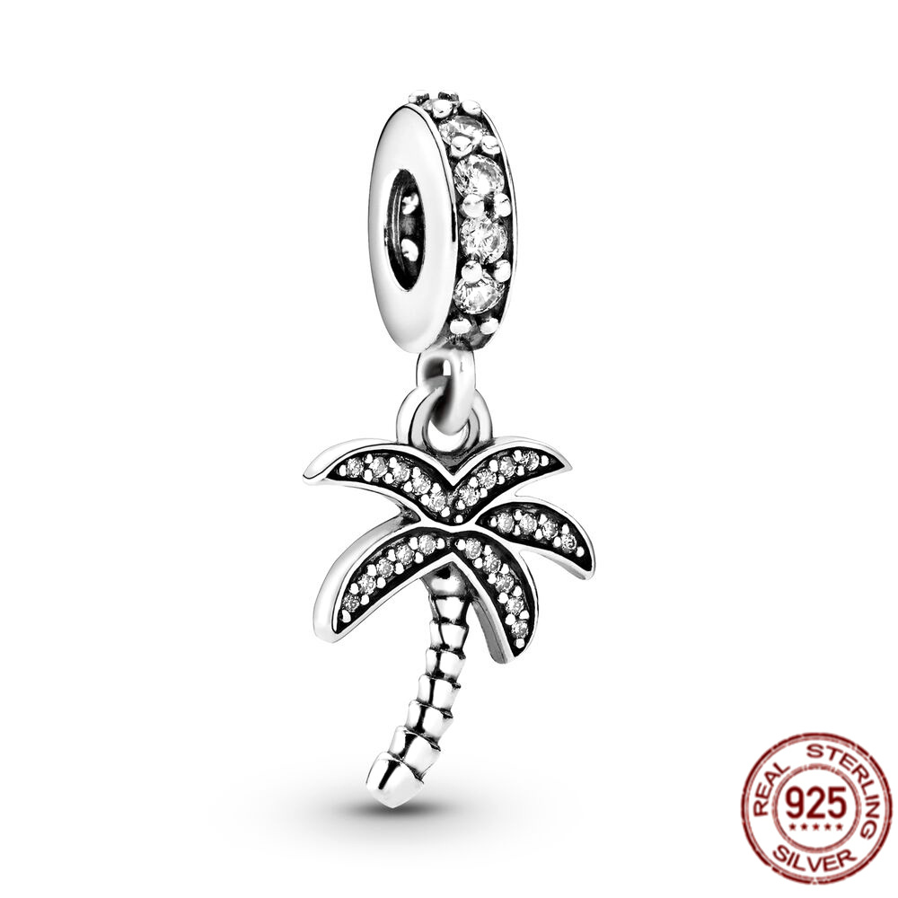 Round Jewelry 925 Sterling Silver Snail Snowflake Star Suspension Charm Bead Suitable For Bracelet Diy Fashion Jewelry