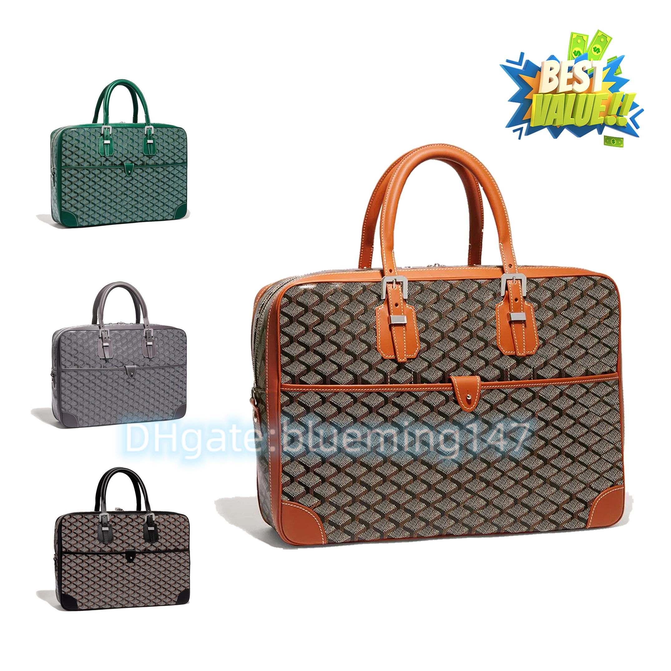 Fashion leather Luxury Bag Oblique Body GY Shoulder Briefcase Tote No lock Men's Computer Work Designer Laptop bag purse Women's pocket, Black
Fashion leather Luxury Bag Oblique Body GY Shoulder Briefcase Tote No lock Men's Computer Work Designer Laptop bag purse Women's pocket, Black