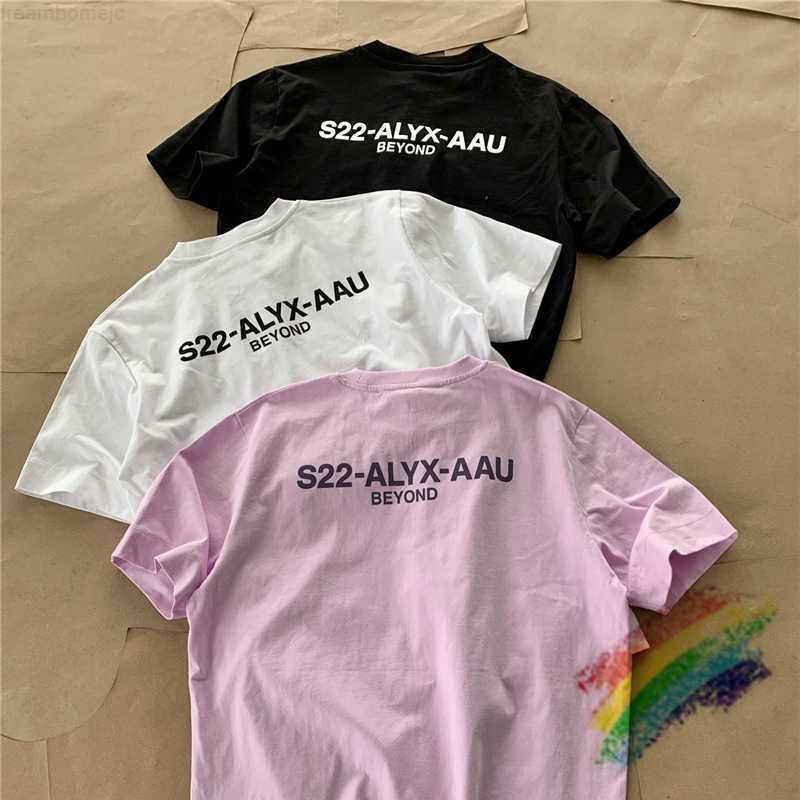 New ALYX 9SM T-shirt Men Women 1 1 High Quality S22-ALYX-AAU BEYOND T Shirt Oversize Tops Tee Short Sleeve 0304
New ALYX 9SM T-shirt Men Women 1 1 High Quality S22-ALYX-AAU BEYOND T Shirt Oversize Tops Tee Short Sleeve 0304