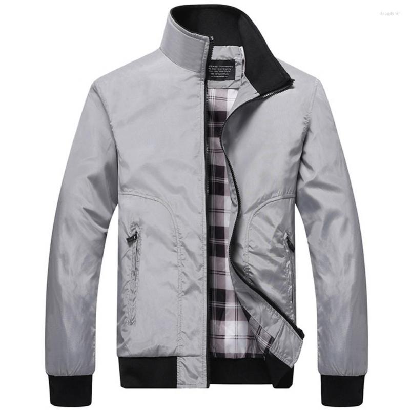 Men's Jackets Fashion Men Bomber Jacket Solid Color Stand Collar Zipper Pockets Slim Coat Windbreaker Pilot Teenager Outwear Cardigan, Grey
Men's Jackets Fashion Men Bomber Jacket Solid Color Stand Collar Zipper Pockets Slim Coat Windbreaker Pilot Teenager Outwear Cardigan, Grey