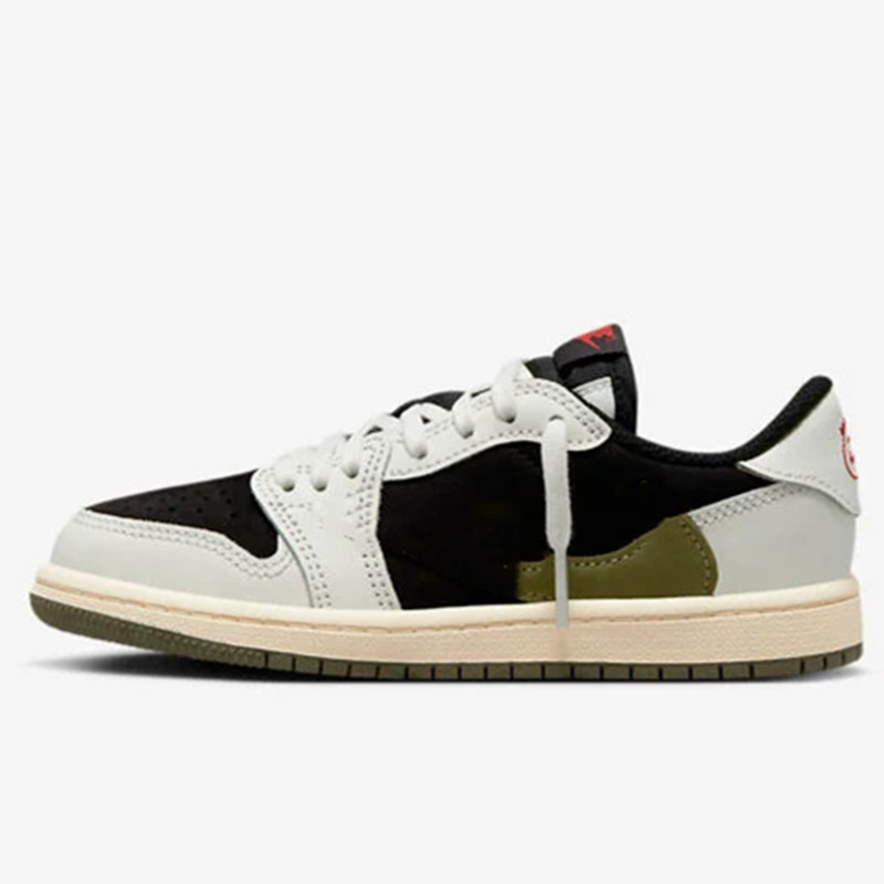 2023 TS x Jumpman 1 Olive Basketball Shoes Collaboration 1s Low OG SP Sail Black Medium-Olive Girls Boys Outdoor Designer Sneakers
2023 TS x Jumpman 1 Olive Basketball Shoes Collaboration 1s Low OG SP Sail Black Medium-Olive Girls Boys Outdoor Designer Sneakers
