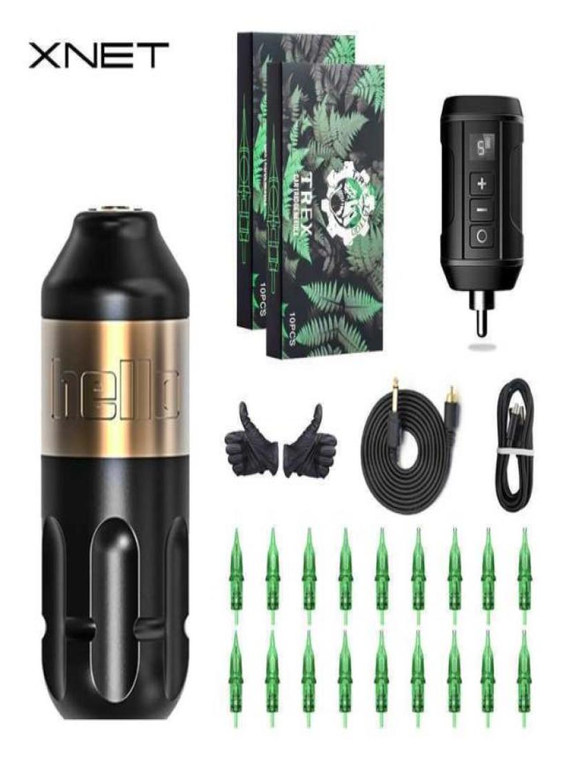 Tattoo Machine XNET Professional Wireless Tattoo Kits Permanent Makeup Rotary Machine Set For Body Art Permanent Makeup Scalp Pigm6665422
Tattoo Machine XNET Professional Wireless Tattoo Kits Permanent Makeup Rotary Machine Set For Body Art Permanent Makeup Scalp Pigm6665422