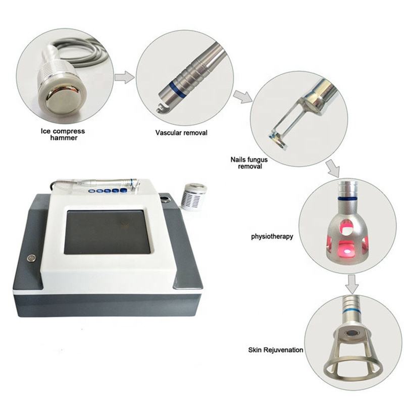 2023 5in1 980nm Diode Laser Beauty Items Vascular Removal Machine 980 L aser Spider Veins Treatment Physiotherapy Machine