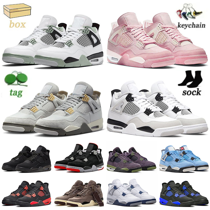 top quality 4s with box mens basketball shoes jumpman 4 black cat and red thuder white oreos j4s pure money dhgate j4 women breed military blue sneakers, J09 36-47 cool grey
top quality 4s with box mens basketball shoes jumpman 4 black cat and red thuder white oreos j4s pure money dhgate j4 women breed military blue sneakers, J09 36-47 cool grey