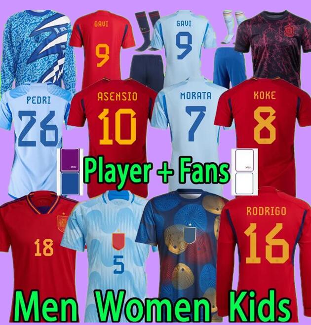 2022 spain soccer jerseys Player Fans version 22 23 Espana ASENSION MORATA GAVI KOKE FERRAN PEDRI football shirt t Baby WOMEN KIDS KIT MEN long sleeve uniforms
2022 spain soccer jerseys Player Fans version 22 23 Espana ASENSION MORATA GAVI KOKE FERRAN PEDRI football shirt t Baby WOMEN KIDS KIT MEN long sleeve uniforms