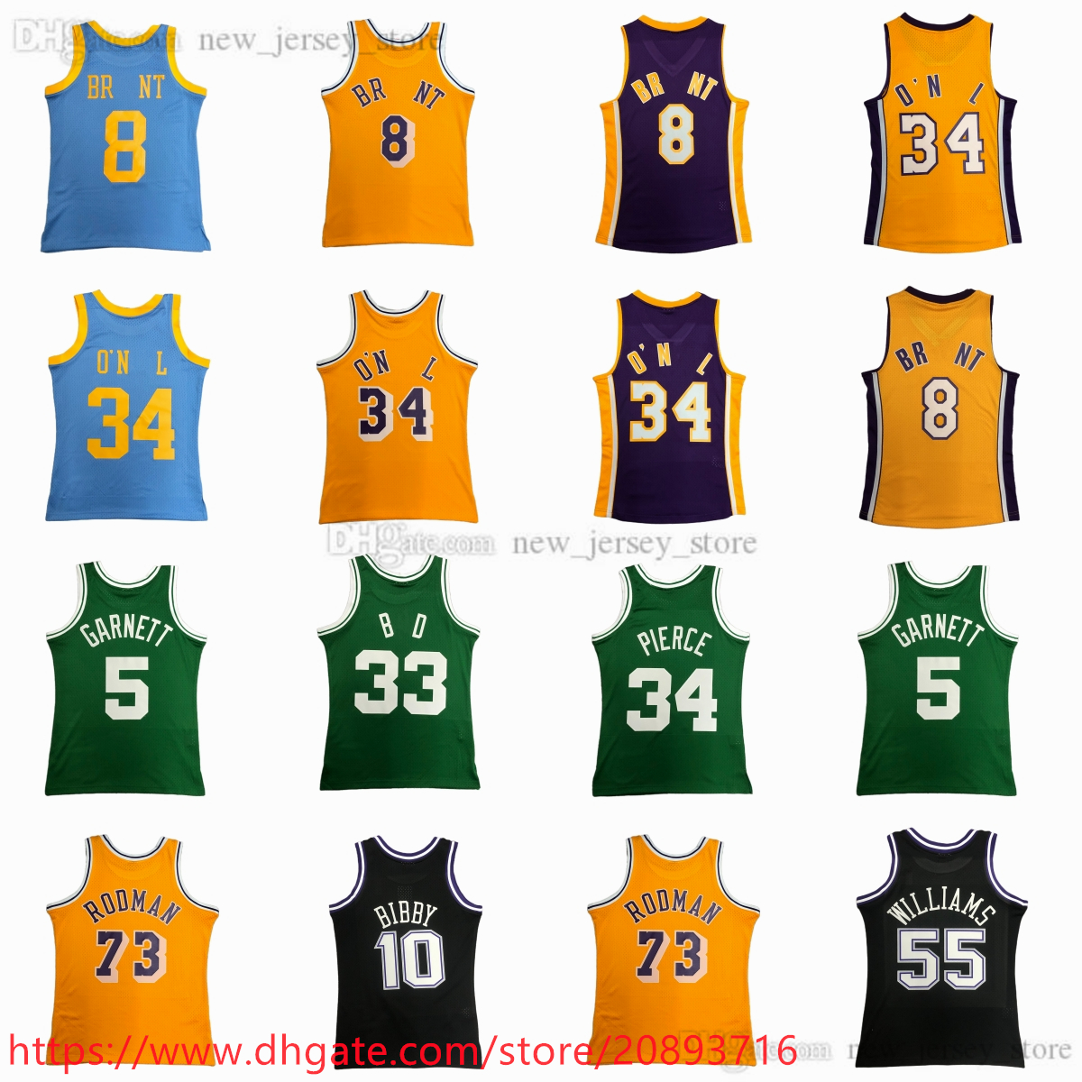 Printed 1996-97 Mitchell and Ness Basketball Jersey Retro Print 73 DennisRodman 10 MikeBibby 5 KevinGarnett 34 PaulPierce 33 LarryBird 55 JasonWilliams Jerseys, Printed 2001-02
Printed 1996-97 Mitchell and Ness Basketball Jersey Retro Print 73 DennisRodman 10 MikeBibby 5 KevinGarnett 34 PaulPierce 33 LarryBird 55 JasonWilliams Jerseys, Printed 2001-02