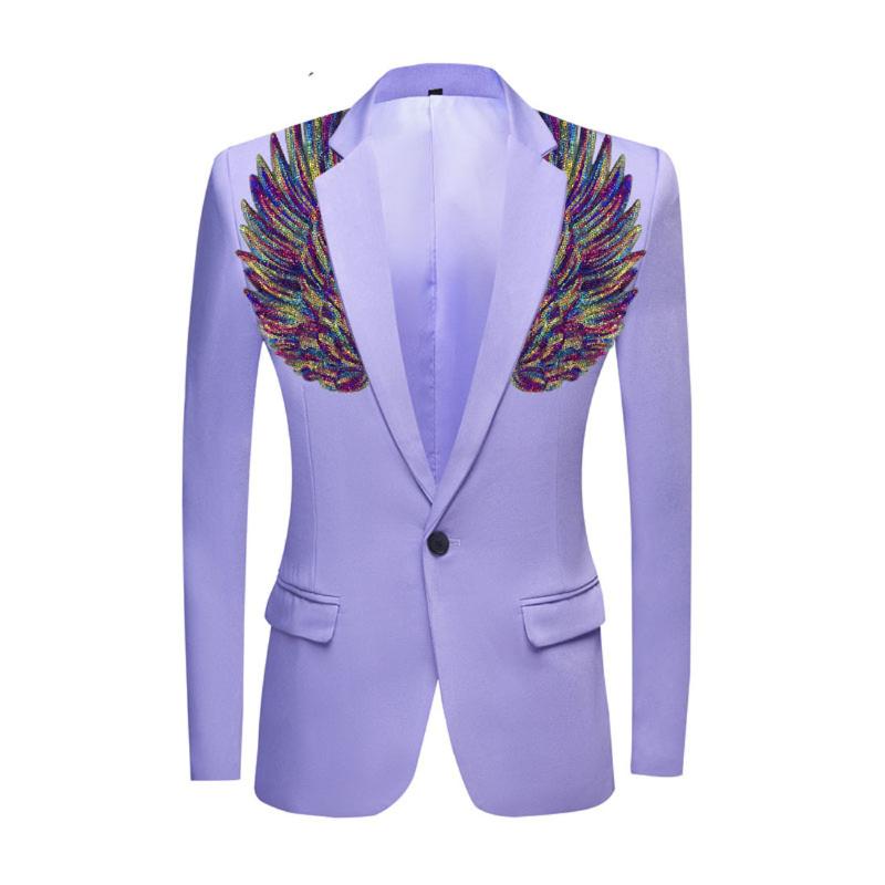 Men's Suits & Blazers Purple Sequin Wing Blazer Jacket Men Fashion Slim Fit Single Button Suit Party Prom Stage Bling Dress For, Black gold purple
Men's Suits & Blazers Purple Sequin Wing Blazer Jacket Men Fashion Slim Fit Single Button Suit Party Prom Stage Bling Dress For, Black gold purple