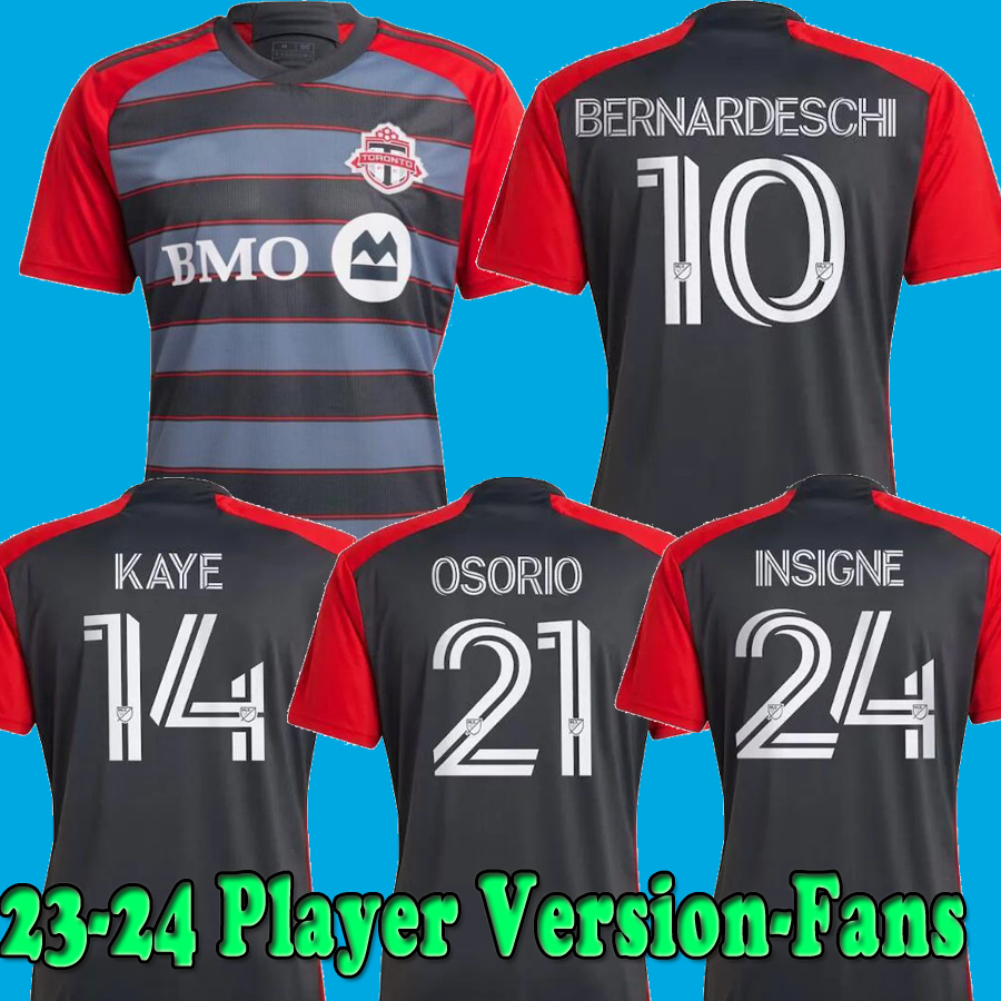 New 23 24 Toronto FC soccer Jerseys Home Insigne Bernardeschi 2023 2024 Player Version Fans camisetas KAYE OSORIO football shirts, Kids 4th
New 23 24 Toronto FC soccer Jerseys Home Insigne Bernardeschi 2023 2024 Player Version Fans camisetas KAYE OSORIO football shirts, Kids 4th