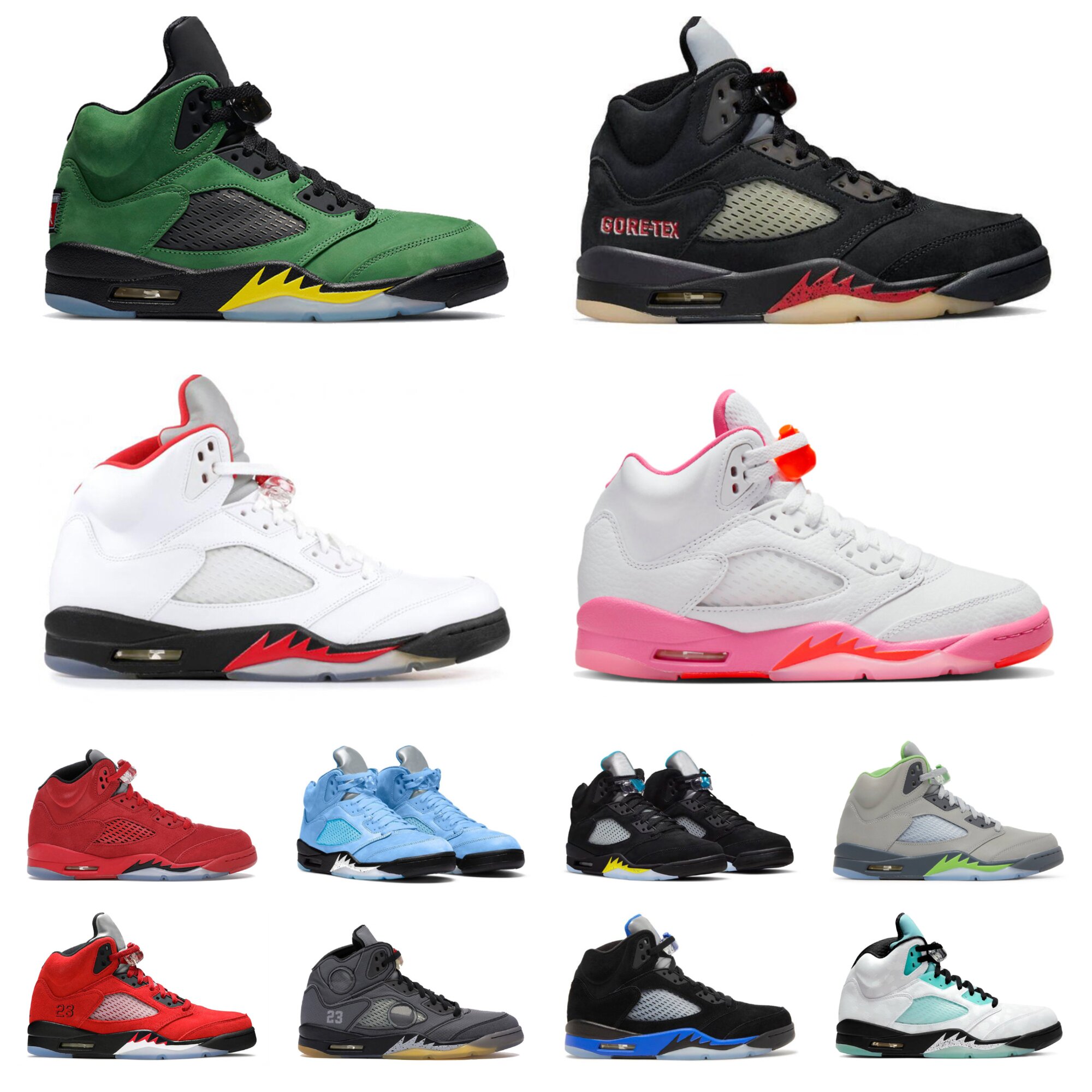 Jumpman 5 OG Basketball Shoes Retro 5s Mens Dark Concord Sail White Stealth Black Metallic Alternate Grape Raging Bull Red Safety Orange Green What The Sport Sneakers, Shoe lace
Jumpman 5 OG Basketball Shoes Retro 5s Mens Dark Concord Sail White Stealth Black Metallic Alternate Grape Raging Bull Red Safety Orange Green What The Sport Sneakers, Shoe lace