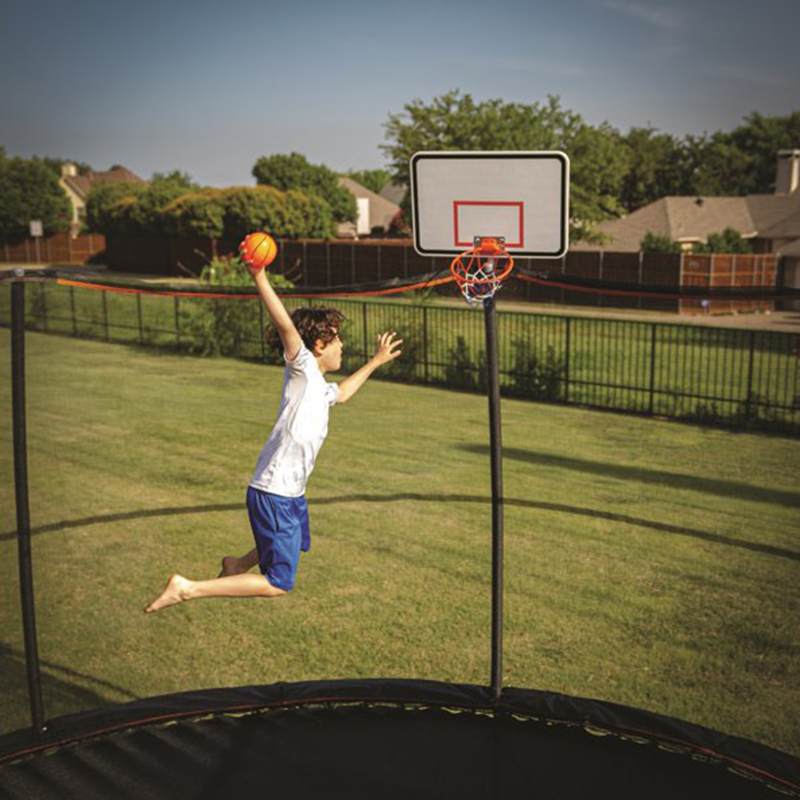 Jumpking Universal Trampoline Basketball Hoop With 6 Basketball hoop shop