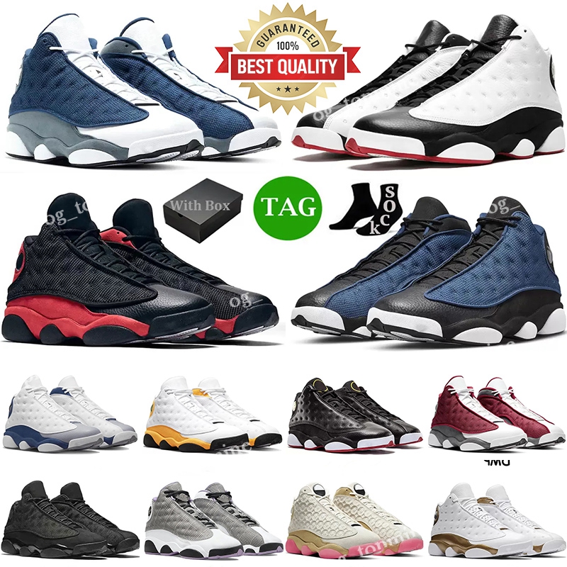 With box Men Basketball Shoes 13s Jumpman 13 French Blue Del Sol Obsidian Black Cat Hyper Royal Bred Starfish Cap and Gown trainers sports sneakers, #1
With box Men Basketball Shoes 13s Jumpman 13 French Blue Del Sol Obsidian Black Cat Hyper Royal Bred Starfish Cap and Gown trainers sports sneakers, #1