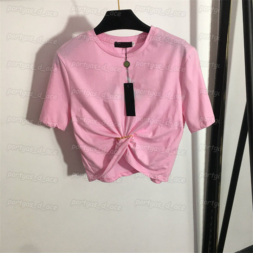 Luxury Women T Shirt Cropped Pleated Tops Summer Fashion Short Sleeve T Shirts, Pink with label #20227692
Luxury Women T Shirt Cropped Pleated Tops Summer Fashion Short Sleeve T Shirts, Pink with label #20227692