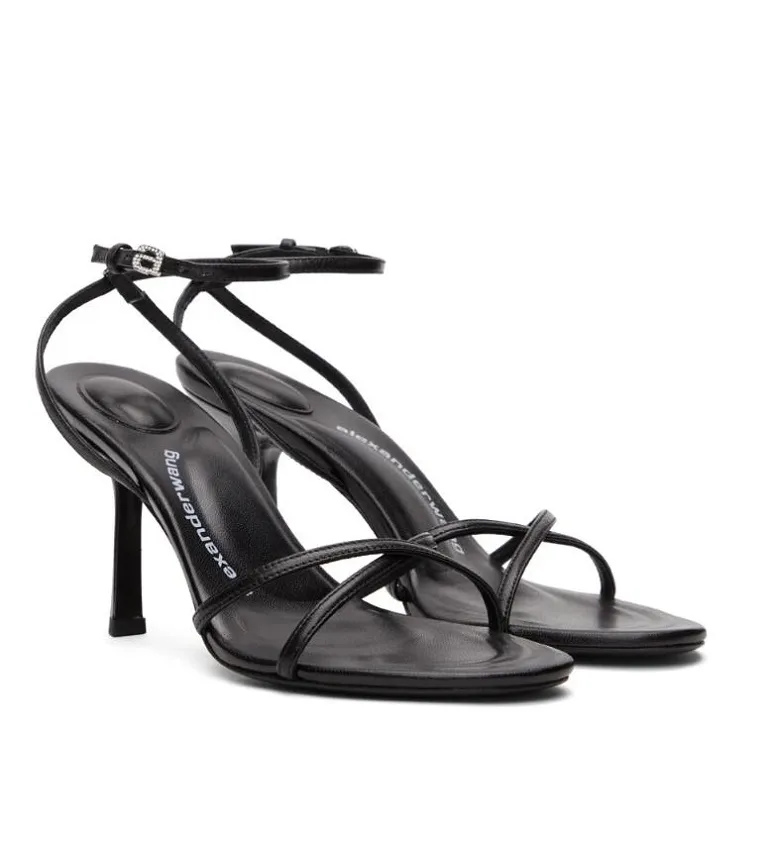 Perfect Brand WANG Dahlia Sandals Shoes White Black Women Strappy Design Stiletto Heel Sexy Summer Pointed Toe Party Wedding Footwear
Perfect Brand WANG Dahlia Sandals Shoes White Black Women Strappy Design Stiletto Heel Sexy Summer Pointed Toe Party Wedding Footwear